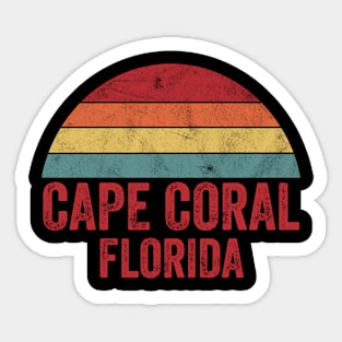 Cape Coral Florida Sticker